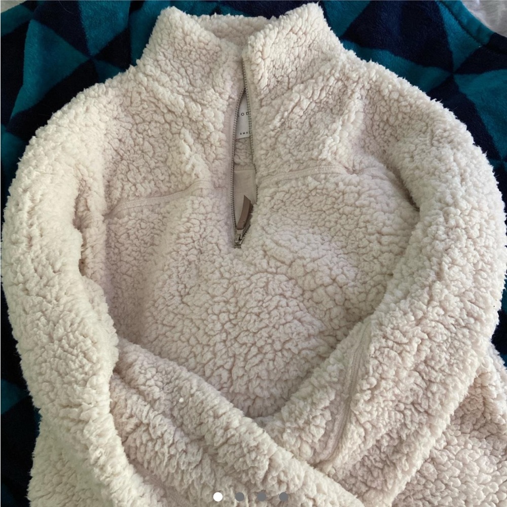 Elodie 1/4 Zip Sherpa Jacket